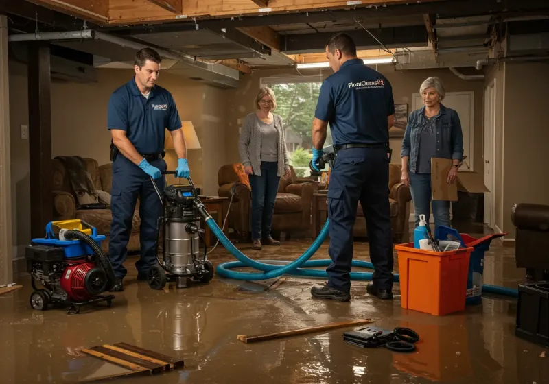 Basement Water Extraction and Removal Techniques process in Storrs, CT